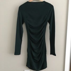 Express Dresses - Express long sleeve dress — green Express Dresses - Express long sleeve dress — green